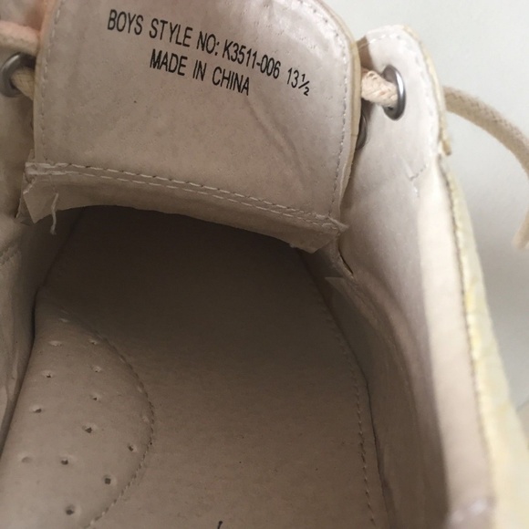 Jimi Jaymz Boys' Dress Shoes Ice (cream) Size 13.5 - Picture 7 of 7